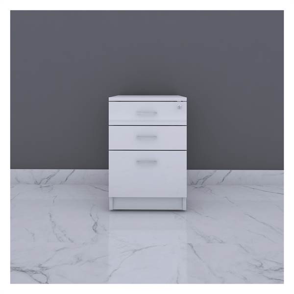 3 Pedestal Drawer Unit